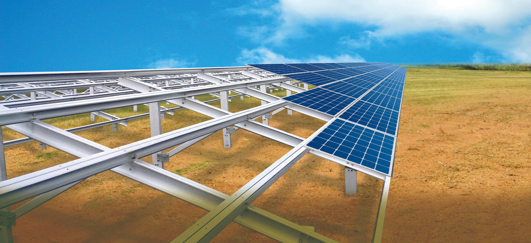 solar panel mounting structure manufacturer in delhi
